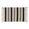 DII® Black Combo Stripe Hand-Loomed Rug, 2ft. x 3ft.